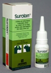 Суролан, фл. 15 мл Суролан используется для лечения у собак и кошек терапевтического отита наружного уха и дерматита, вызванного: дрожжами и грибками, ушными клещами 