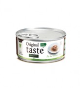 Original Taste Sauce - Хлопья из 100% филе тунца с целыми креветками в соусе 70г