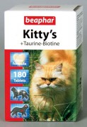 Beaphar KITTY'S TAURINE-BIOTINE 75 табл.Витамины в виде лакомства с биотином и таурином для кошек