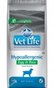 Farmina Vet Life Hypoallergenic Egg & Rice Диета для собак при пищевой аллергии и непереносимости, Яйцо с Рисом