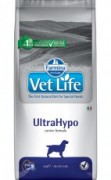 Farmina Vet Life UltraHypo диетическое питание для собак, снижения пищевой непереносимости в случаях пищевой аллергии и атопий. (Исключающая диета) 