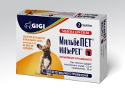 МильбеПЕТ - Таблетки для щенков и маленьких собак весом до 5кг. (1 таблека - в уппаковке 2 таблетки) (GiGi - Латвия)