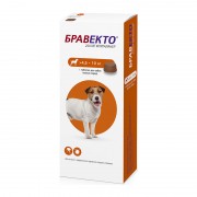 Бравекто для собак весом 4,5-10 кг, таб. 250 мг Жевательная таблетка от клещей и блох 