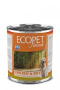 Farmina ECOPET NATURAL DOG CHICKEN & RICE Влажный корм Экопет нейчурал курица с рисом