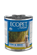 Farmina ECOPET NATURAL DOG  FISH & RICE Влажный корм Экопет нейчурал рыба с рисом