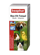 Beaphar Bea Vit Totaal 50 мл. Комплекс витаминов, важных для здоровья всех домашних животных (собак, кошек, грызунов и птиц)